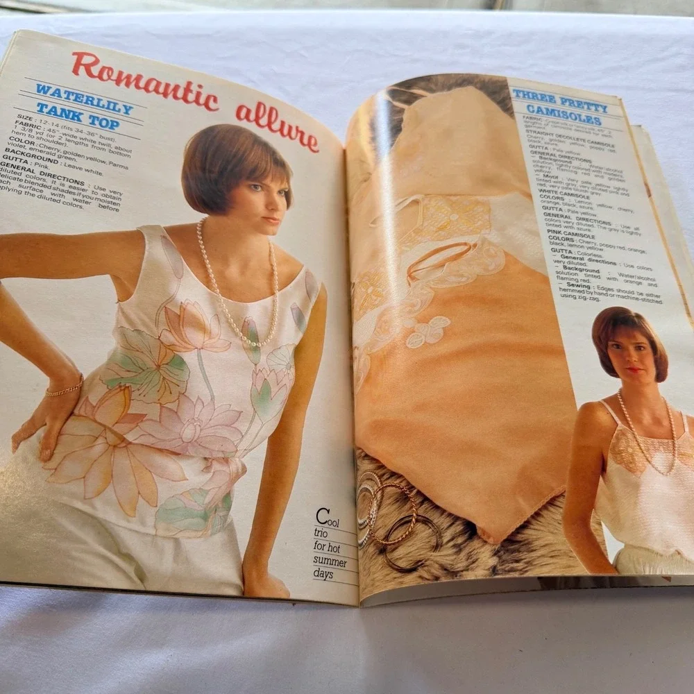 Silk‎ Painting Art Craft Instruction Book Techniques & Projects